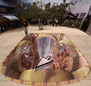 Illustration for article titled The Most Beguiling Optical Illusions In Public Places